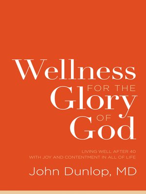 cover image of Wellness for the Glory of God